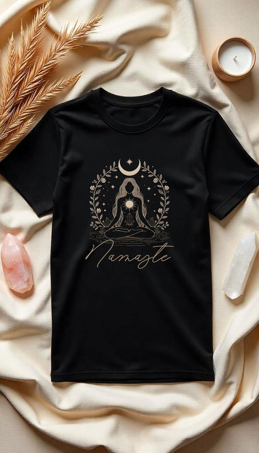 Namaste - Unisex Organic T-Shirt - Lunaura
