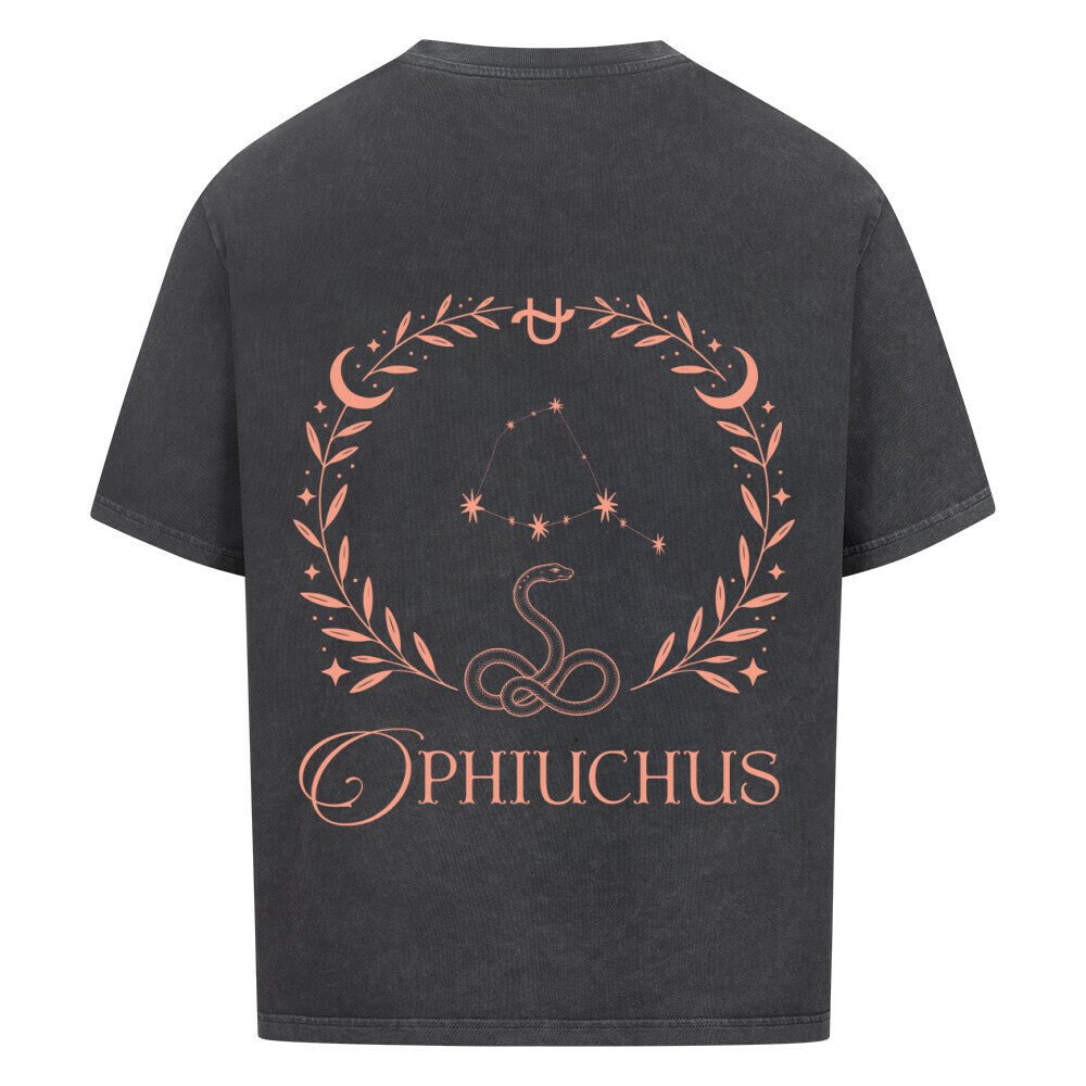Ophiuchus - Schlangenträger Cosmic Flow Oversize Shirt - Lunaura