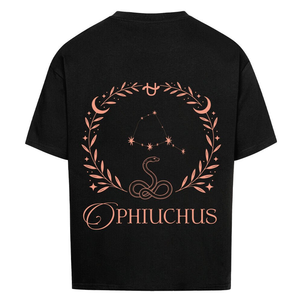 Ophiuchus - Schlangenträger Cosmic Flow Oversize Shirt - Lunaura