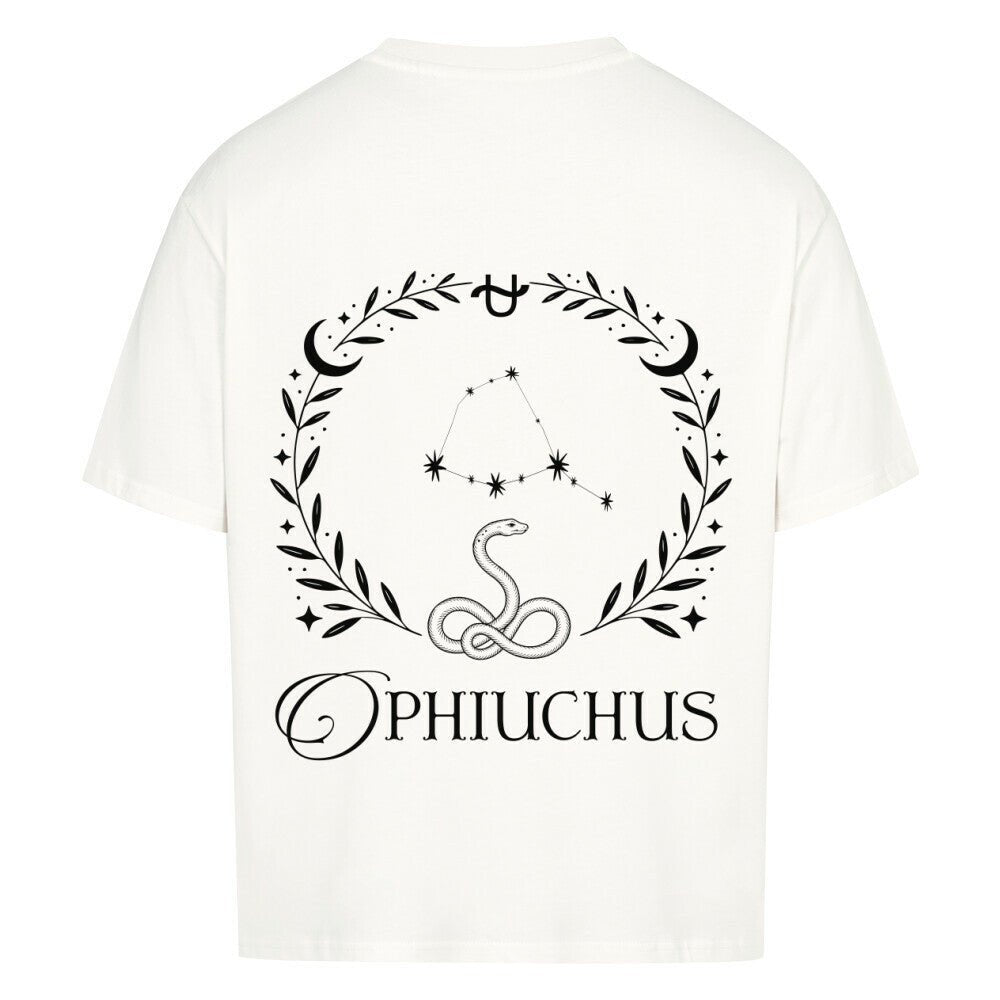 Ophiuchus - Schlangenträger Cosmic Flow Oversize Shirt - Lunaura