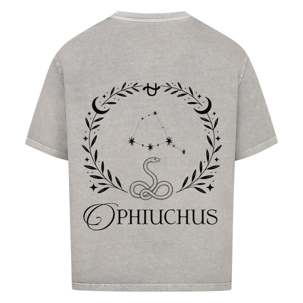 Ophiuchus - Schlangenträger Cosmic Flow Oversize Shirt - Lunaura
