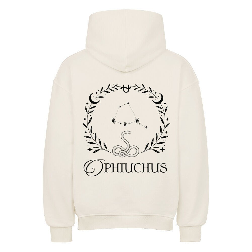Ophiuchus - Schlangenträger Shadow Shell Oversize Hoodie - Lunaura