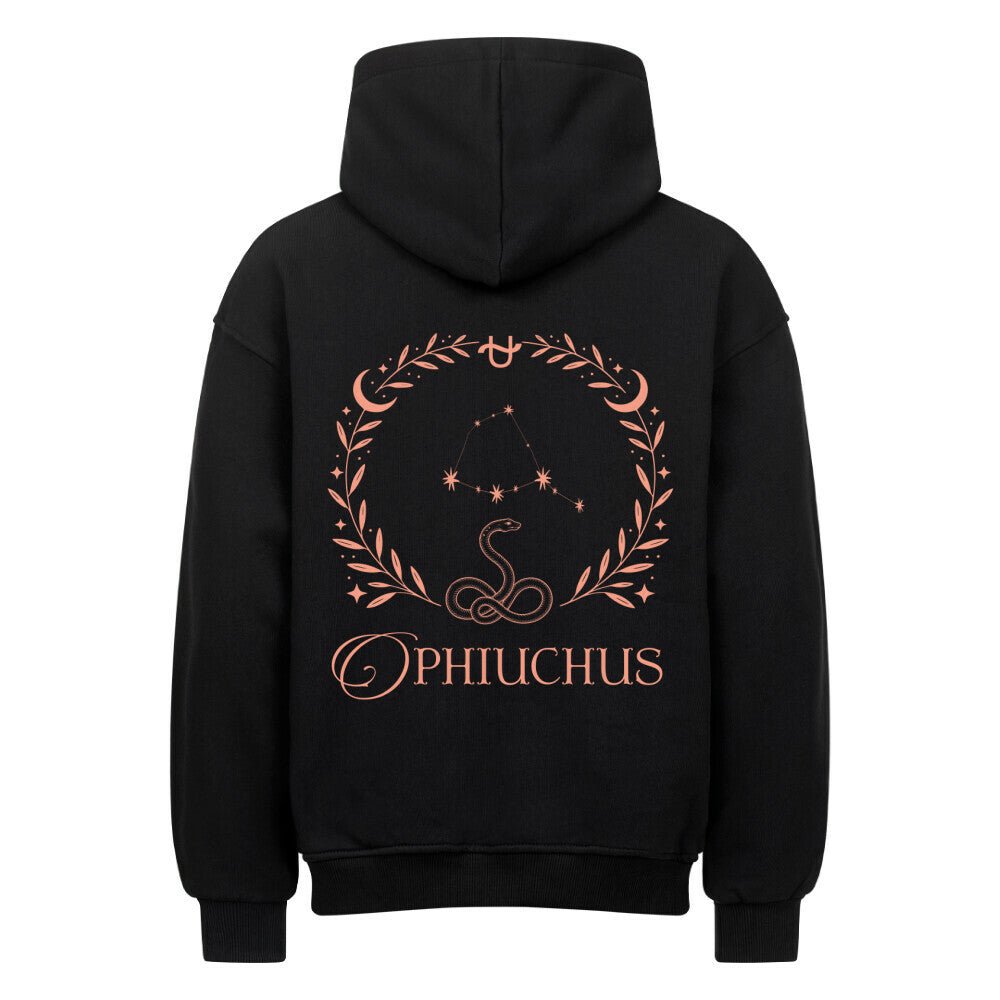 Ophiuchus - Schlangenträger Shadow Shell Oversize Hoodie - Lunaura