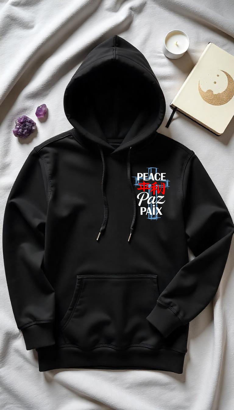 PEACE - Cosmic Comfort Hoodie - Lunaura