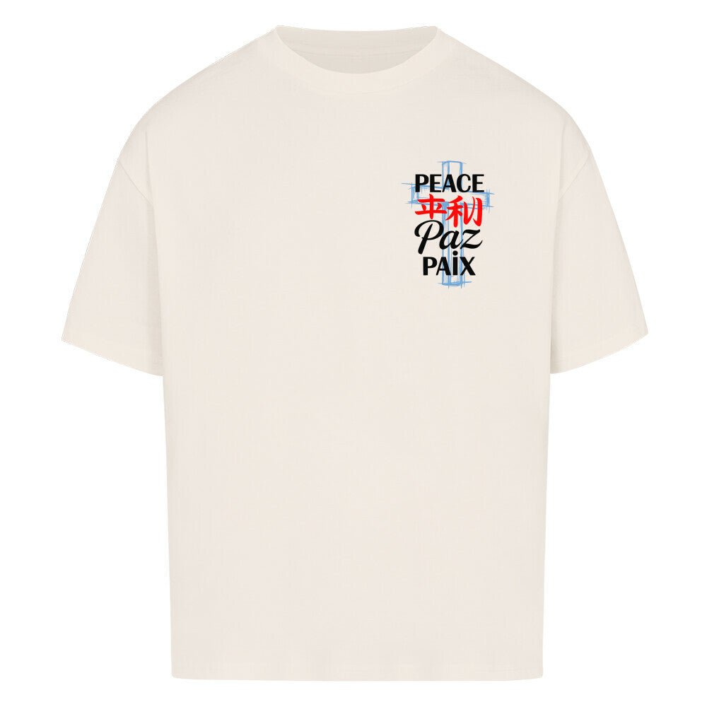 PEACE - Cosmic Flow Oversize Shirt - Lunaura