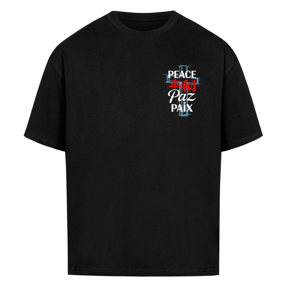 PEACE - Cosmic Flow Oversize Shirt - Lunaura