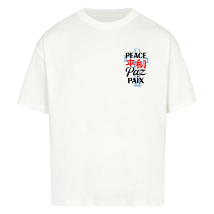 PEACE - Cosmic Flow Oversize Shirt - Lunaura