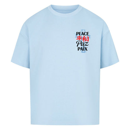 PEACE - Cosmic Flow Oversize Shirt - Lunaura