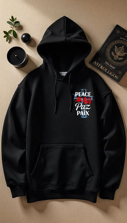 PEACE - Shadow Shell Oversize Hoodie - Lunaura