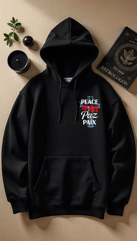 PEACE - Shadow Shell Oversize Hoodie - Lunaura