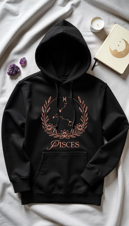 Pisces - Fisch Cosmic Comfort Hoodie - Lunaura