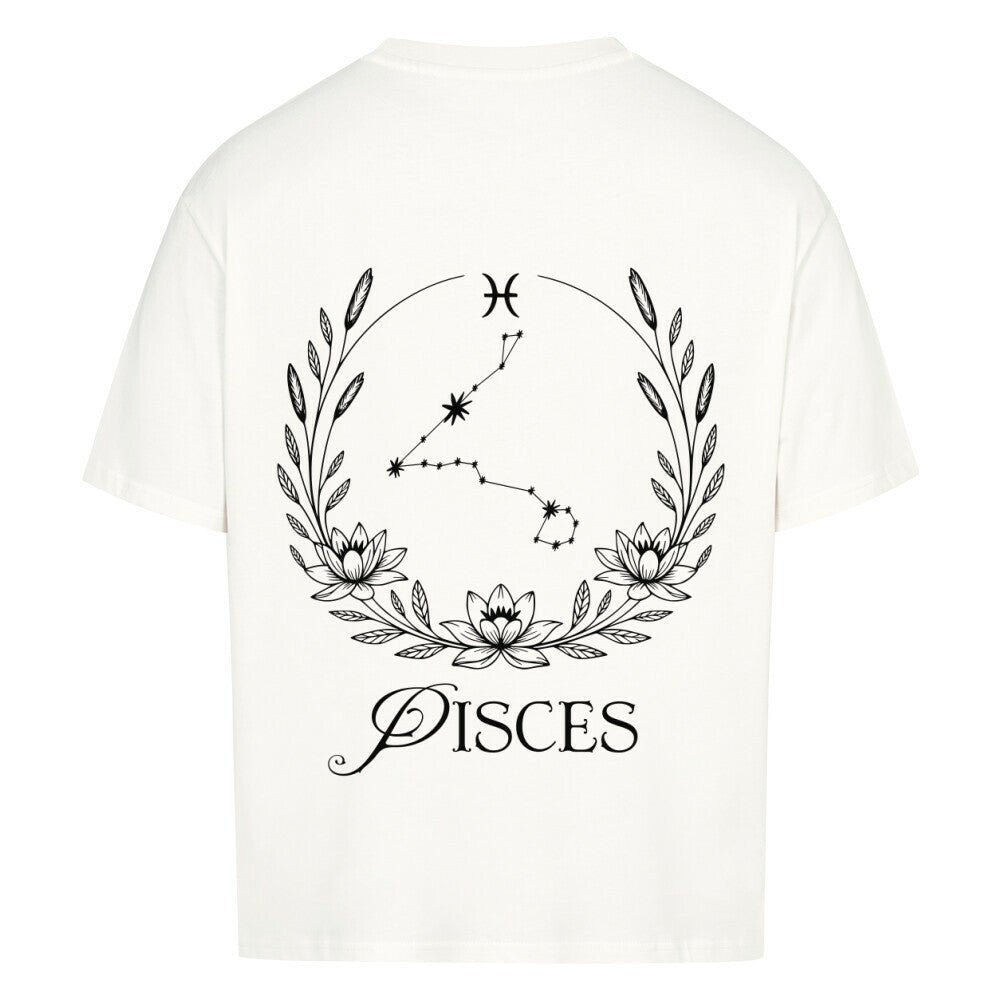 Pisces - Fisch Cosmic Flow Oversize Shirt - Lunaura