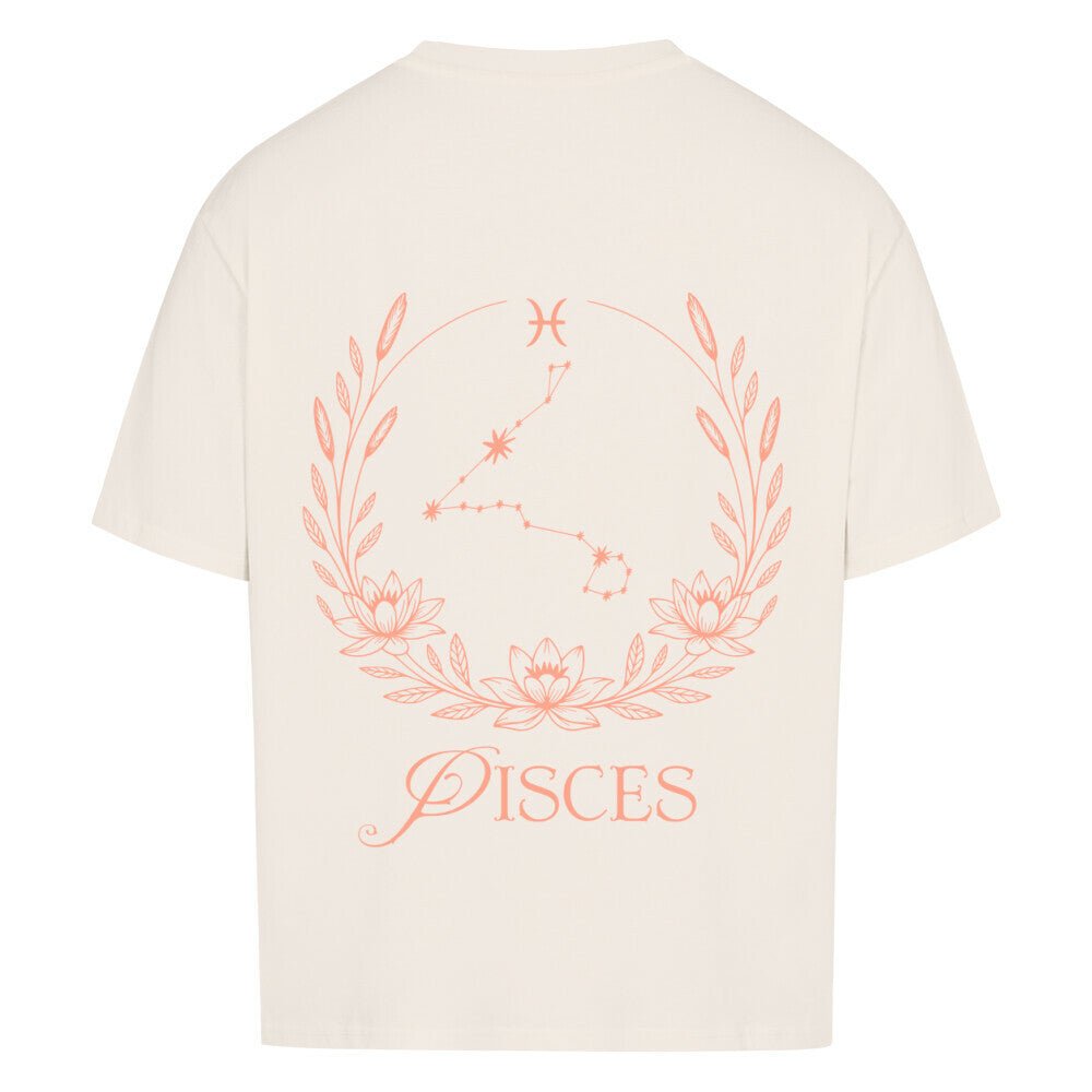 Pisces - Fisch Cosmic Flow Oversize Shirt - Lunaura