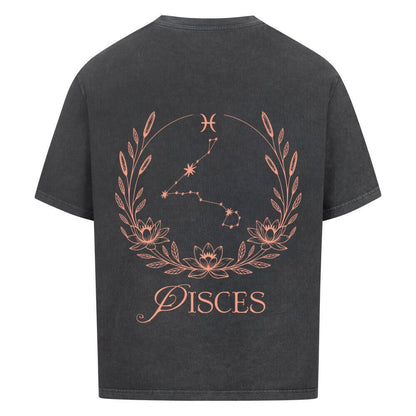 Pisces - Fisch Cosmic Flow Oversize Shirt - Lunaura