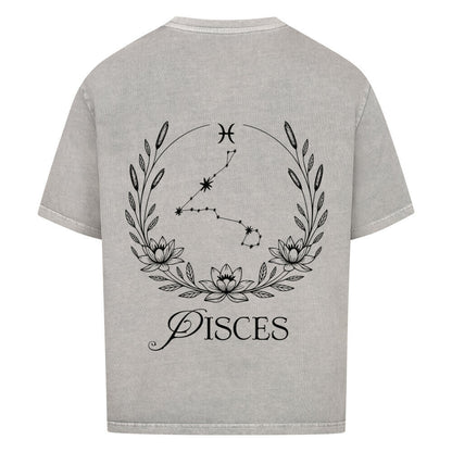 Pisces - Fisch Cosmic Flow Oversize Shirt - Lunaura