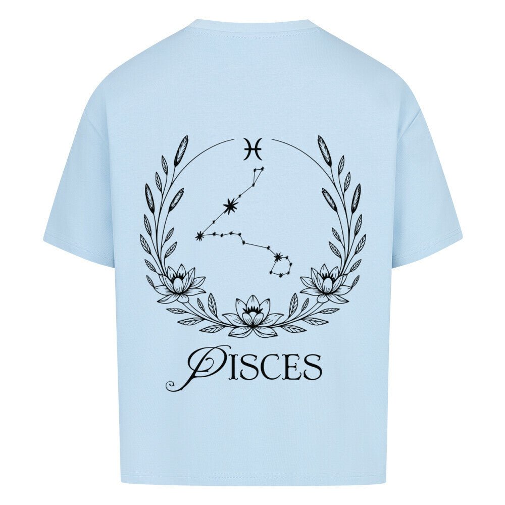 Pisces - Fisch Cosmic Flow Oversize Shirt - Lunaura