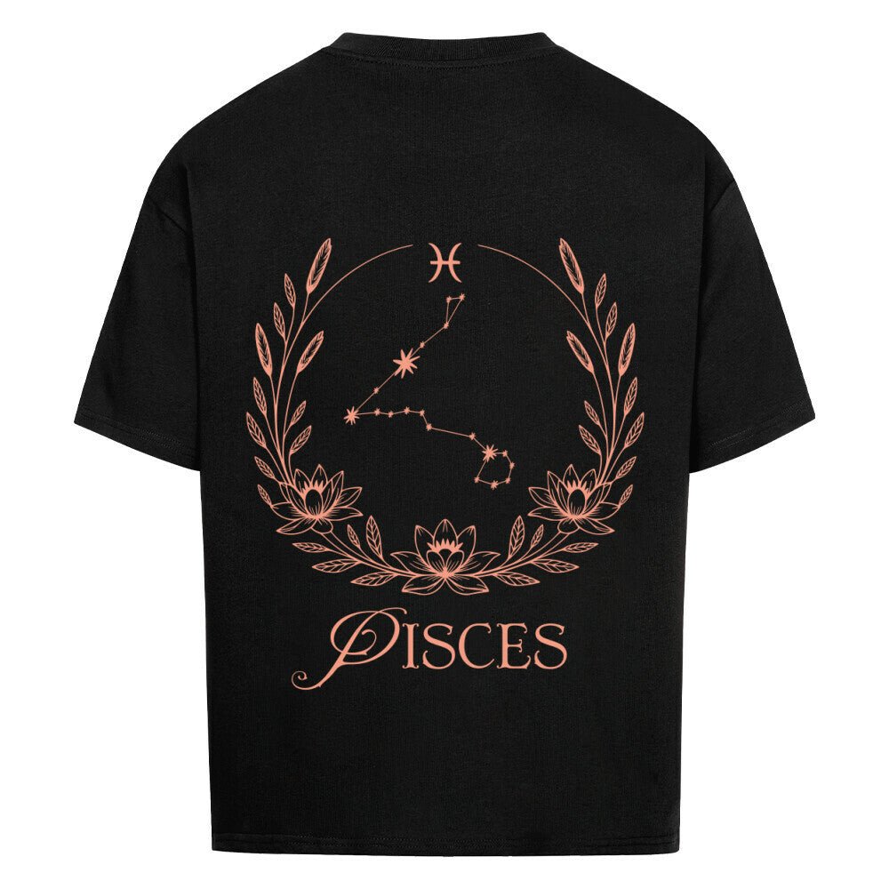 Pisces - Fisch Cosmic Flow Oversize Shirt - Lunaura