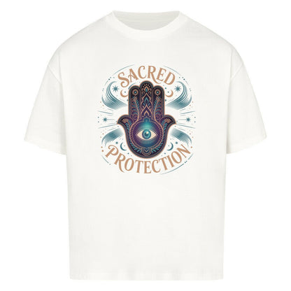 Sacred Protection - Cosmic Flow Oversize Shirt - Lunaura