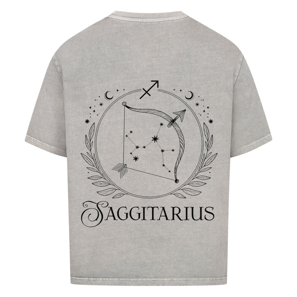 Saggitarius - Schütze Cosmic Flow Oversize Shirt - Lunaura