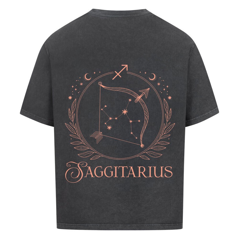 Saggitarius - Schütze Cosmic Flow Oversize Shirt - Lunaura