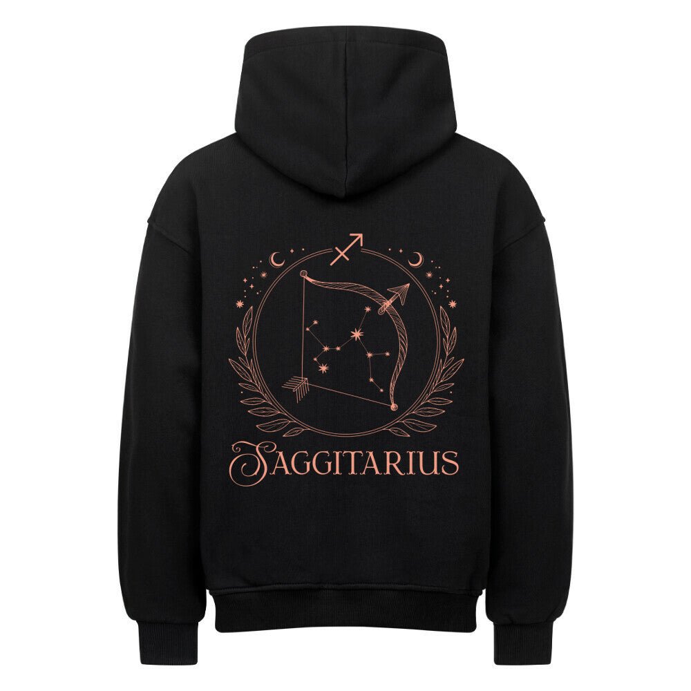 Saggitarius - Schütze Shadow Shell Oversize Hoodie - Lunaura