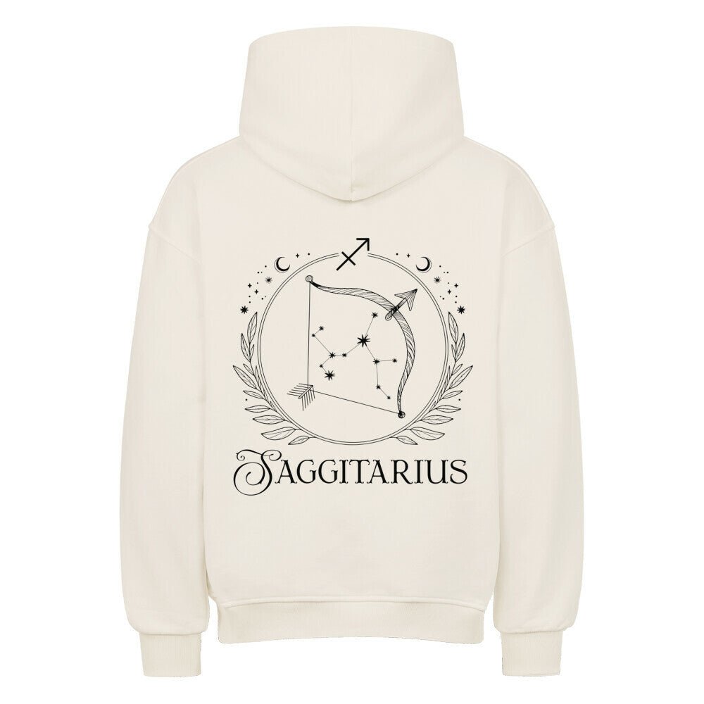 Saggitarius - Schütze Shadow Shell Oversize Hoodie - Lunaura