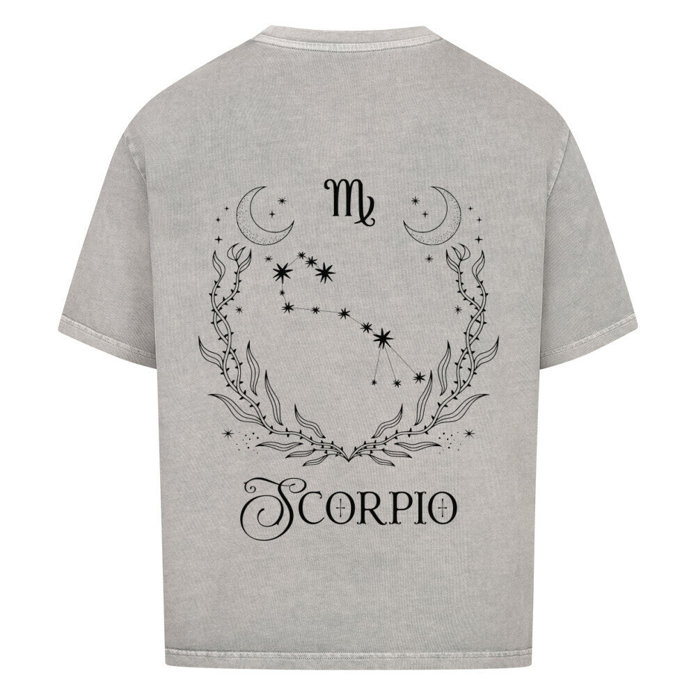 Scorpio - Skorpion Cosmic Flow Oversize Shirt - Lunaura
