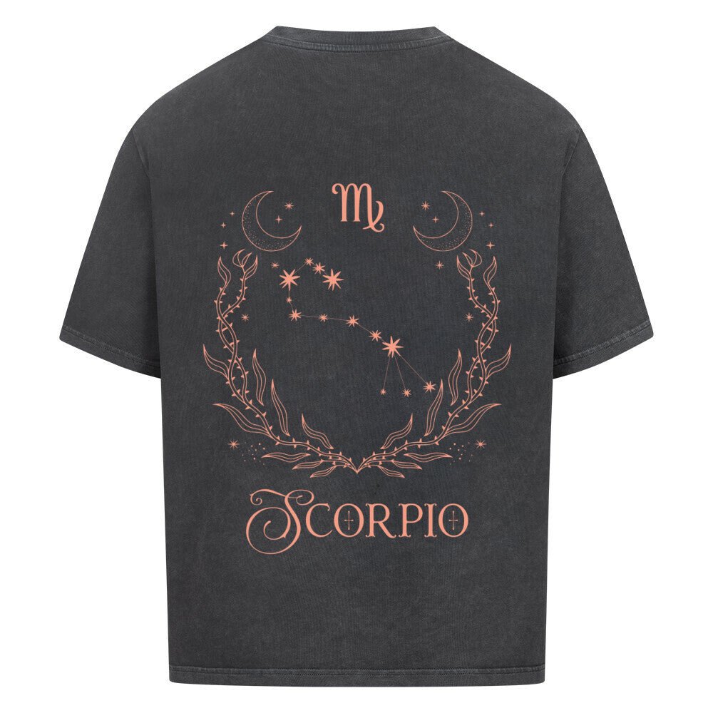 Scorpio - Skorpion Cosmic Flow Oversize Shirt - Lunaura