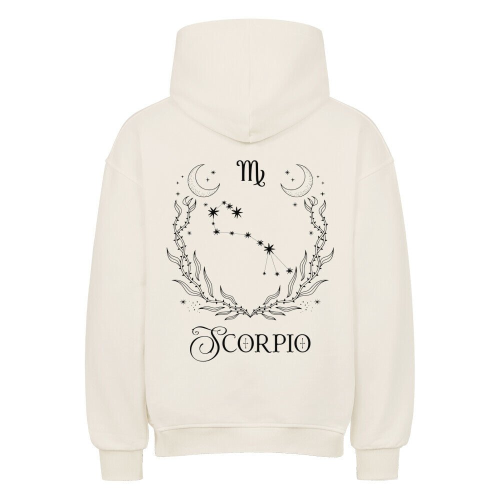 Scorpio - Skorpion Shadow Shell Oversize Hoodie - Lunaura