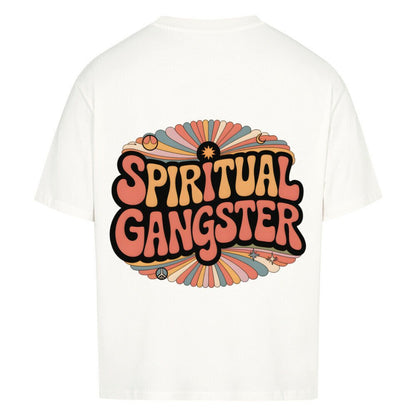 Spiritual Gangster Retro - Cosmic Flow Oversize Shirt - Lunaura