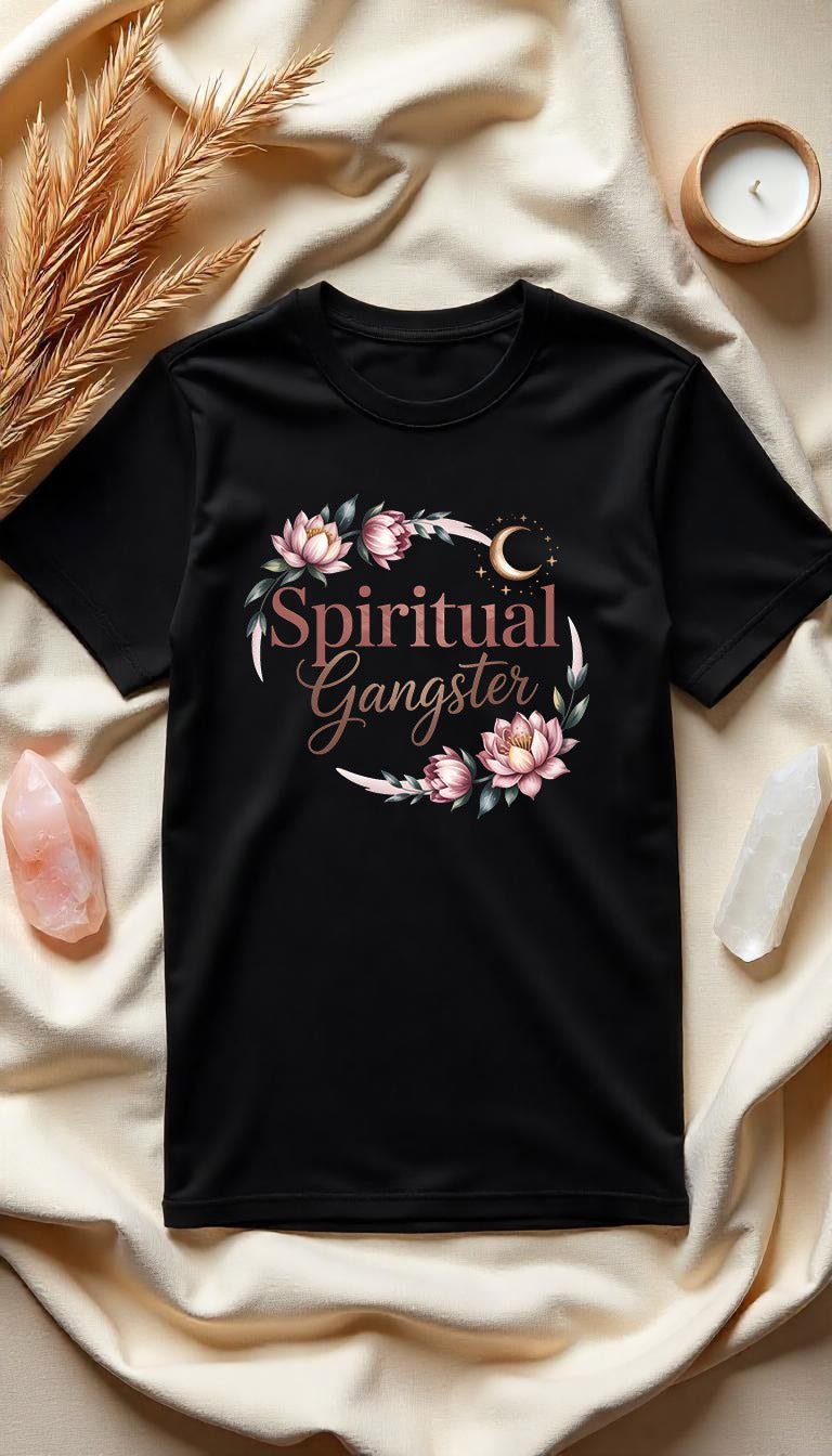 Spiritual Gangster - Unisex Organic T-Shirt - Lunaura