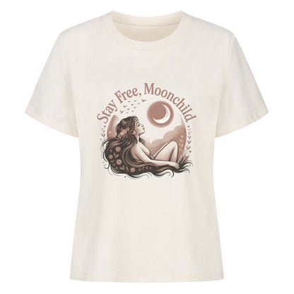 Stay Free, Moonchild - SoulFit Organic Women Shirt - Lunaura