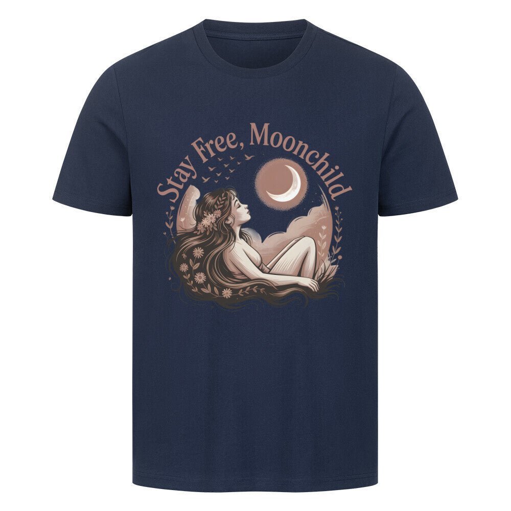 Stay Free, Moonchild - Unisex Organic T-Shirt - Lunaura