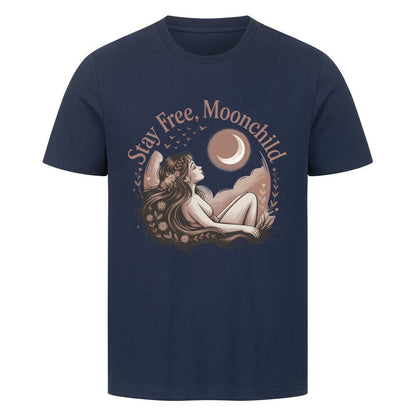 Stay Free, Moonchild - Unisex Organic T-Shirt - Lunaura