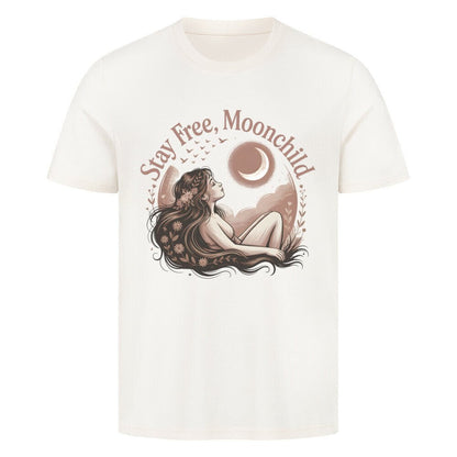 Stay Free, Moonchild - Unisex Organic T-Shirt - Lunaura