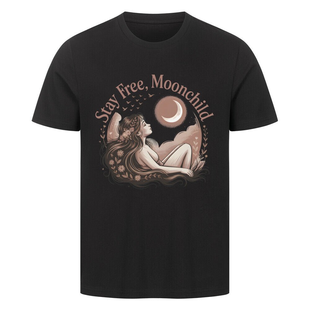 Stay Free, Moonchild - Unisex Organic T-Shirt - Lunaura