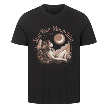 Stay Free, Moonchild - Unisex Organic T-Shirt - Lunaura