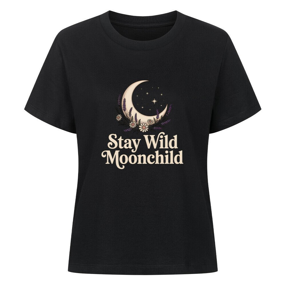 Stay Wild, Moonchild - SoulFit Organic Women Shirt - Lunaura