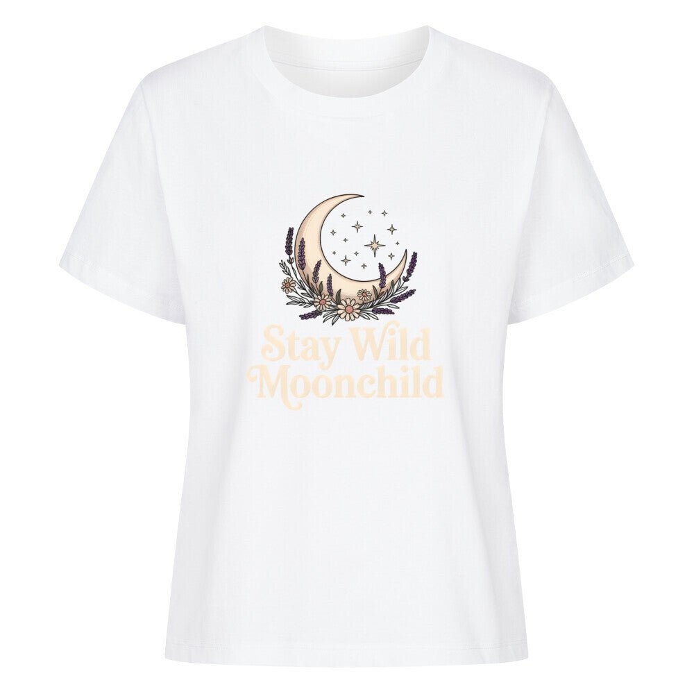 Stay Wild, Moonchild - SoulFit Organic Women Shirt - Lunaura