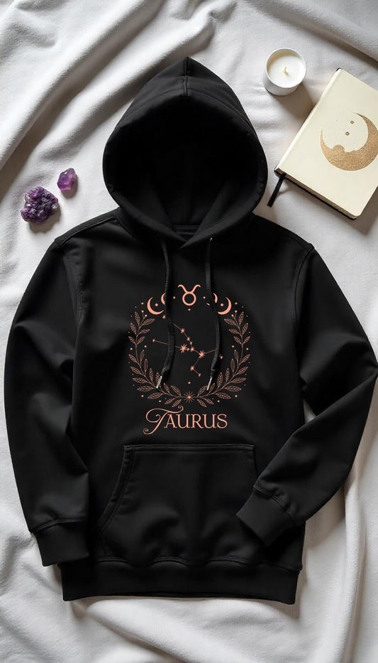 Taurus - Stier Cosmic Comfort Hoodie - Lunaura