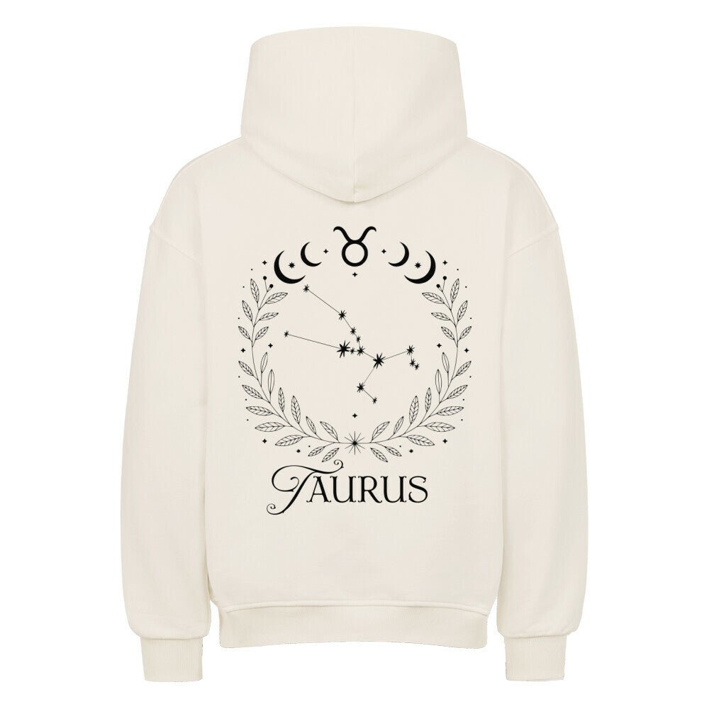 Taurus - Stier Shadow Shell Oversize Hoodie - Lunaura