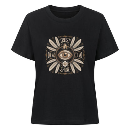 Trust and Shine - SoulFit Organic Women Shirt - Lunaura