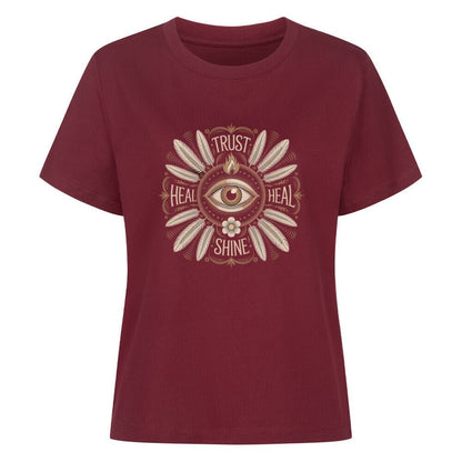Trust and Shine - SoulFit Organic Women Shirt - Lunaura
