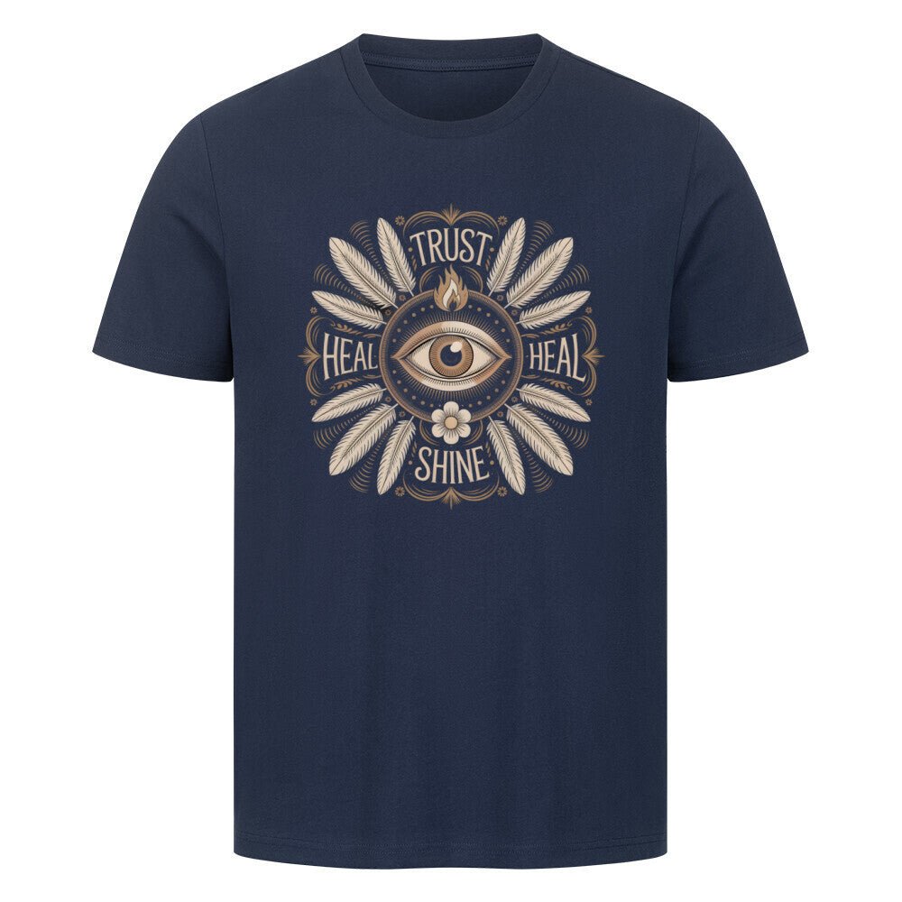 Trust and Shine - Unisex Organic T-Shirt - Lunaura
