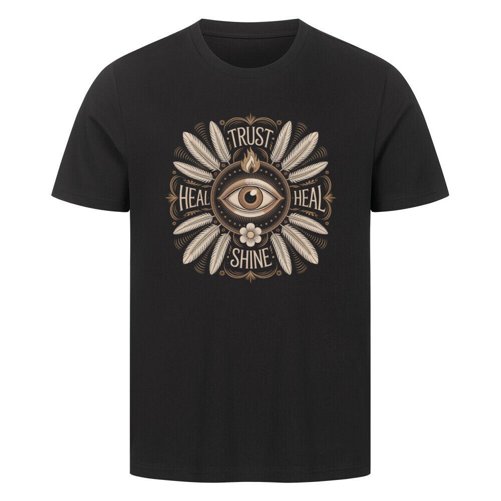 Trust and Shine - Unisex Organic T-Shirt - Lunaura
