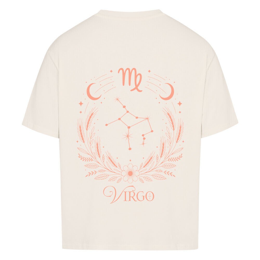 Virgo - Jungfrau Cosmic Flow Oversize Shirt - Lunaura