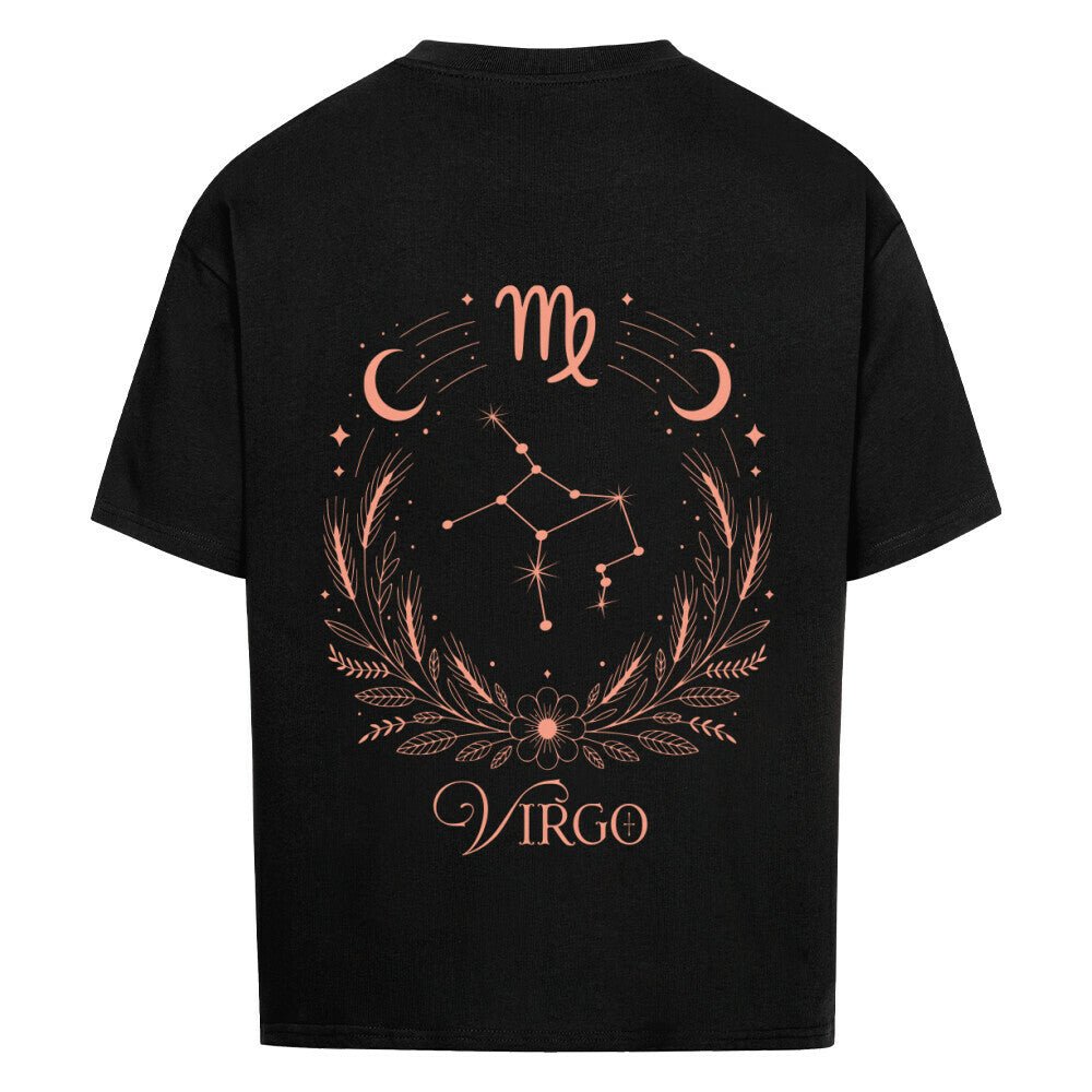 Virgo - Jungfrau Cosmic Flow Oversize Shirt - Lunaura