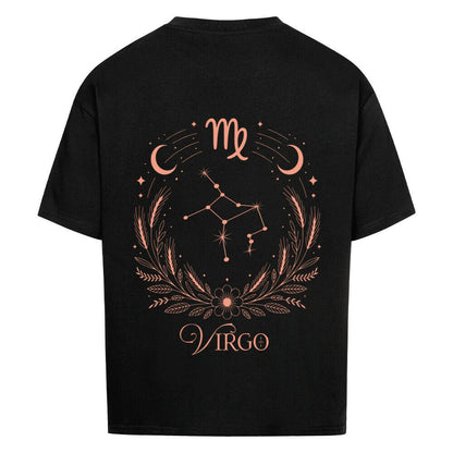 Virgo - Jungfrau Cosmic Flow Oversize Shirt - Lunaura
