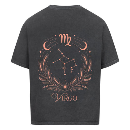 Virgo - Jungfrau Cosmic Flow Oversize Shirt - Lunaura