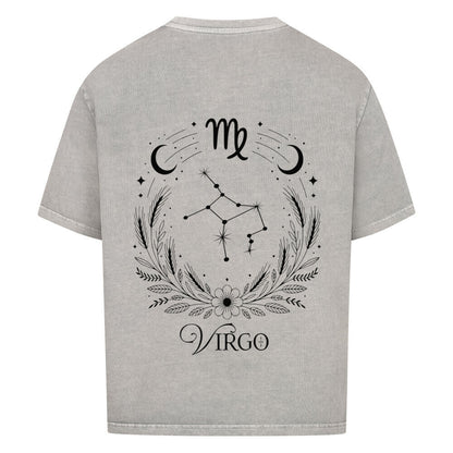 Virgo - Jungfrau Cosmic Flow Oversize Shirt - Lunaura